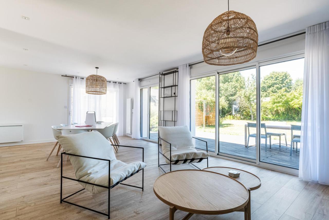 Les Peupliers - Maison De Vacances Avec Jardin Bénodet Exterior foto