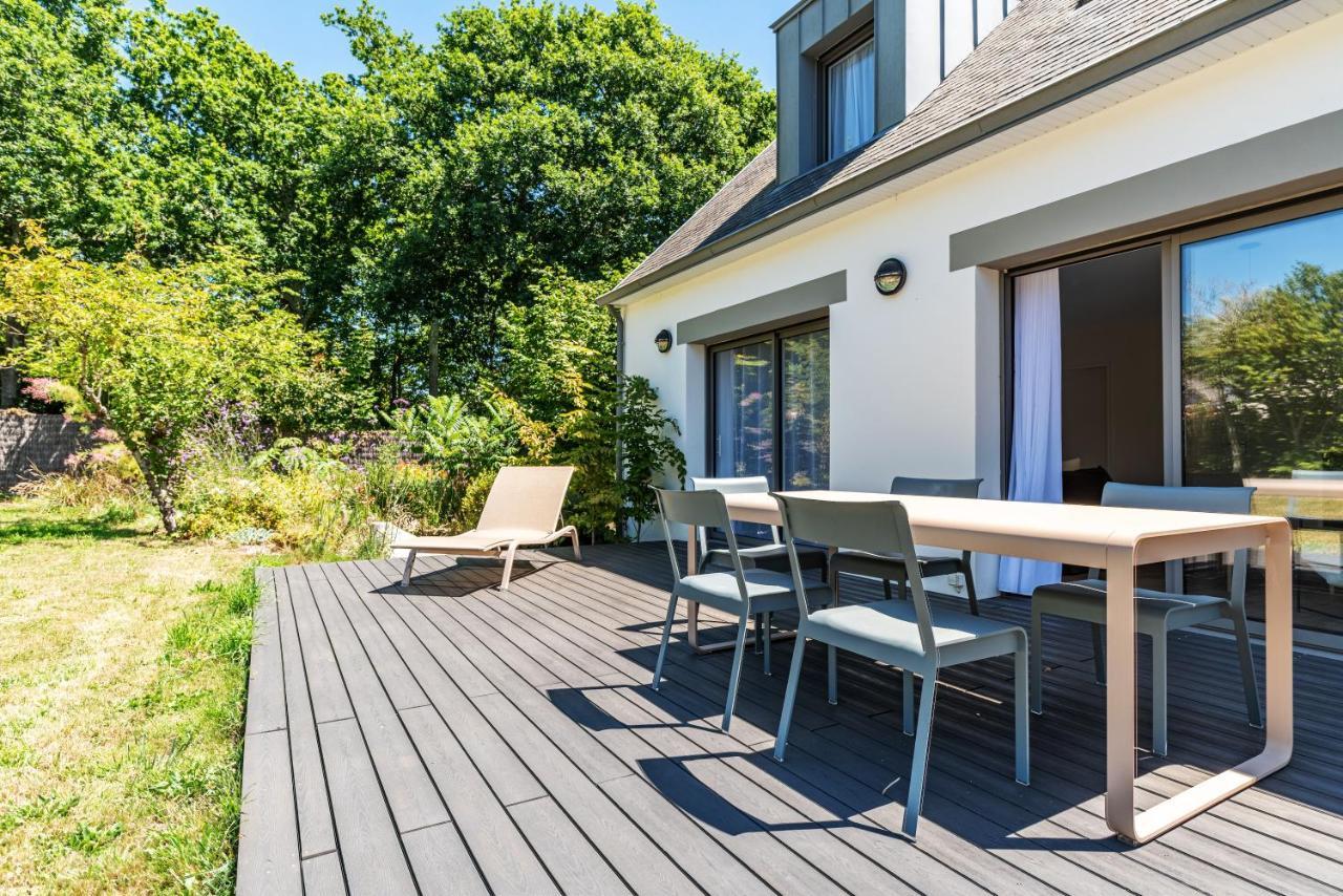 Les Peupliers - Maison De Vacances Avec Jardin Bénodet Exterior foto